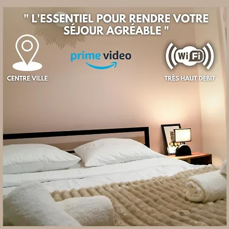 Le Jaude, T2 Renove Centre I Wifi Confort Et Cosy * Clermont-Ferrand